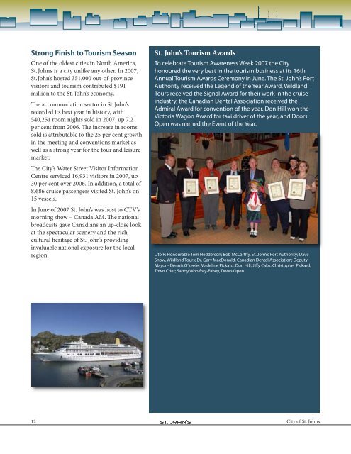 City of St. John's Annual Report 2007