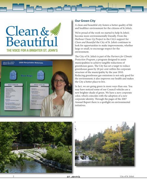 City of St. John's Annual Report 2007