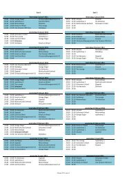 Schema competitie 2011 - ZieZaVo