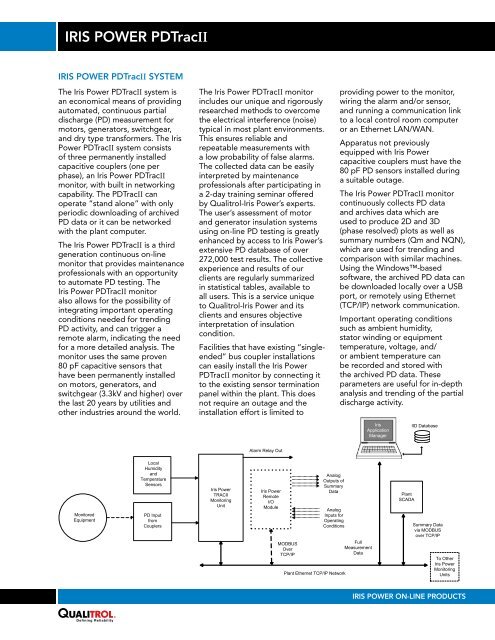 PDTracII - Iris Power Engineering