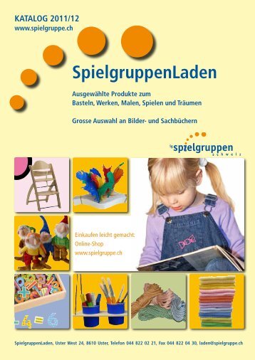 Spielgruppenladen ausgewählte Produkte zum ... - IG Spielgruppen