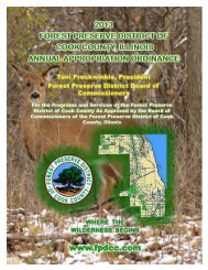 Download the 2013 Budget Recommendation - Forest Preserve ...