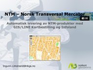 NTM â Norsk Transversal Mercator - BA-Nettverket
