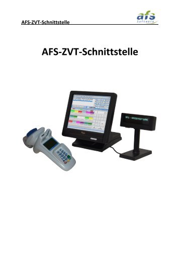 AFS-ZVT-Schnittstelle - AFS-Software