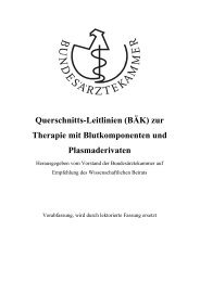 Querschnitts-Leitlinien (BÃK) - Berufsverband Deutscher ...