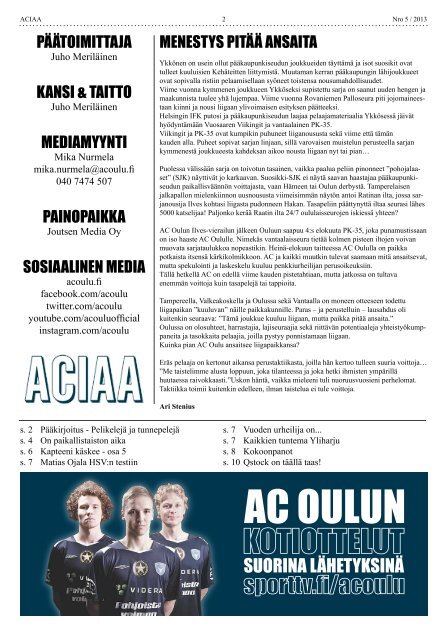 ACIAA 5/2013