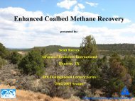 Enhanced Coalbed Methane Recovery - Advanced Resources ...