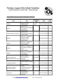 Schulbuchliste Klasse 8 (2012-13).pdf - Nicolaus-August-Otto-Schule