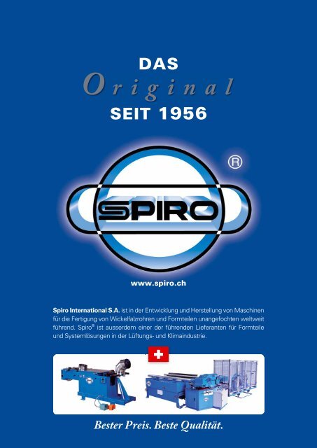 PRO - Spiro International SA