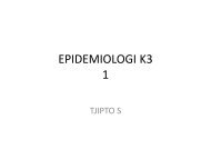 EPIDEMIOLOGI K3 1