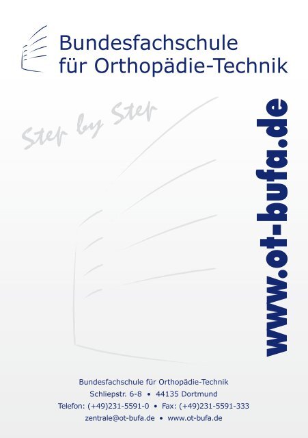 Congress Programme Kongressprogramm - ORTHOPÃ„DIE + REHA ...