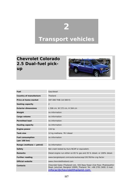 Gas Vehicle Guide