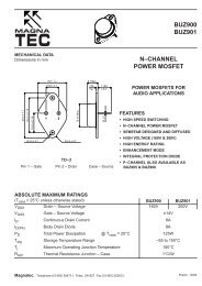 BUZ900 BUZ901 NâCHANNEL POWER MOSFET - Soemtron.org