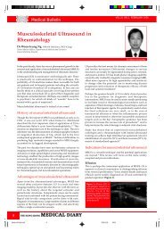 Musculoskeletal Ultrasound in Rheumatology - The Federation of ...