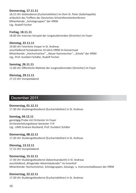 StudienfÃ¼hrer 2011 - 2012 - Hochschule fÃ¼r katholische ...