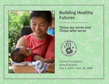 Building Healthy Futures - Timmy Global Health