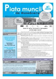 ianuarie 2010 [pdf] - AJOFM - Hunedoara