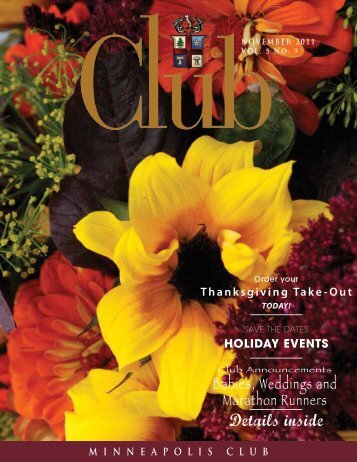 November - Minneapolis Club