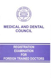 Registration Examination.pdf - Medical & Dental Council Ghana