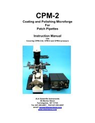 CPM-2 Manual - ALA Scientific Instruments