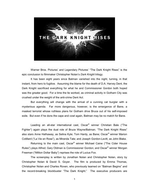 Movie Review: The Dark Knight
