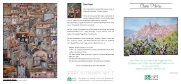clara-polvani (pdf) - Galleria d'Arte Mentana