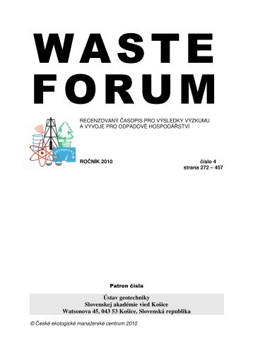 waste forum 2010, 4