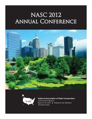 2012 NASC Annual Conference Program - NASACT