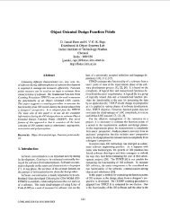 Object oriented design function points - Distributed and Object ...