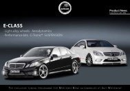 Carlsson E-Class W212 / C207 / AMG (ENG) without prices