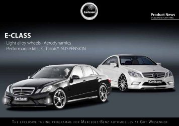 Carlsson E-Class W212 / C207 / AMG (ENG) without prices