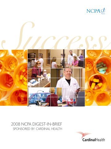 2008 NCPA Digest-iN-BRieF - National Community Pharmacists ...