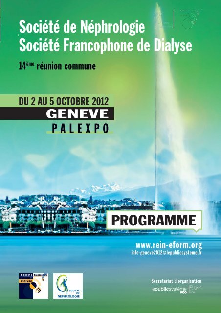 Programme 12 Geneve Societe De Nephrologie Societe