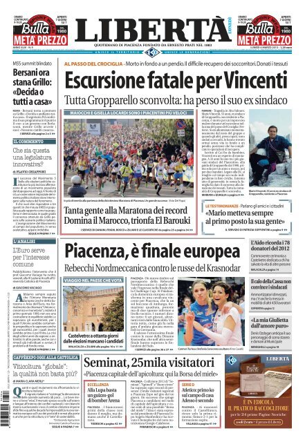 Piacenza,è finale europea - Placentia Marathon For Unicef