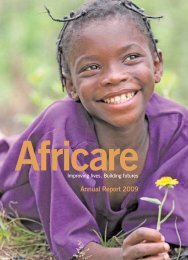 Annual Report 2009 - Africare