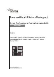 Tower and Rack UPSs from Masterguard