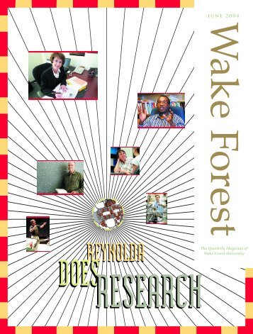 WFU Alumni Magazine June 2004 - Past Issues - Wake Forest ...
