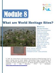 What are World Heritage Sites? - Go4BioDiv