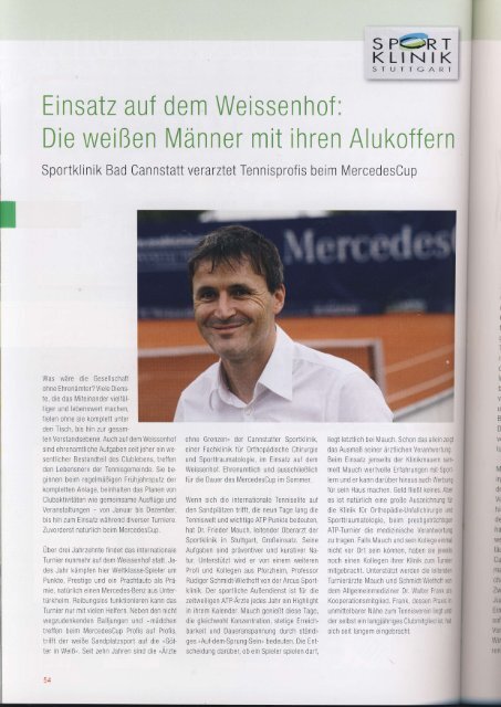 lesen Sie mehr. - Sportklinik-Stuttgart