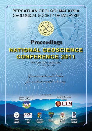 National Geoscience Conference 2011 - Department Of Geology ...