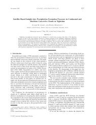 Satellite-Based Insights into Precipitation Formation Processes in ...