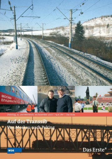 Auf der Transsib Von Moskau nach Peking - WDR.de