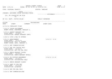 shasta county courts page 1 date 5/11/13 case#: sc rd cv-dv-13 ...