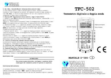 TFC 502-Manuale istruzioni.pdf - Wigam