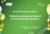 100Gbps and Beyond Optical Communications Systems