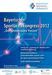 Bayerischer Sportärztekongress 2012