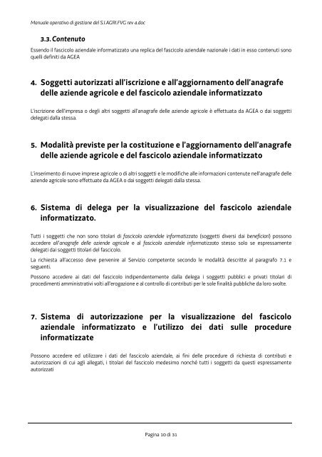 Manuale operativo di gestione del SIAGRI.FVG rev 4