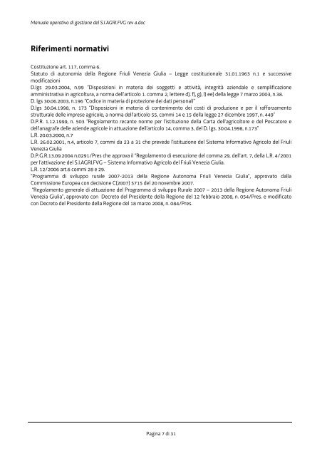 Manuale operativo di gestione del SIAGRI.FVG rev 4