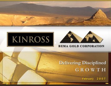 Presentation - Kinross Gold