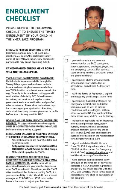 Guide - Greater Wichita YMCA